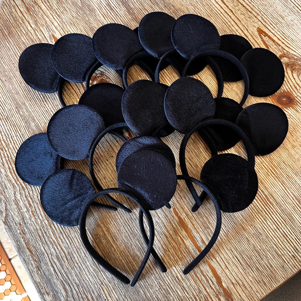 11 new Mickey Mouse Black Ears for crafting